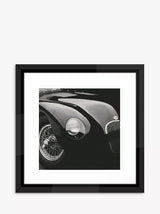 John Lewis Brookpace Lascelles Jaguar C-Type Framed Print & Mount, 55.5 x 55.5cm- Buy online at McGrocer