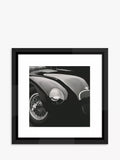 Brookpace Lascelles framed print of Jaguar C-Type car, 55.5x55.5cm (British brand)