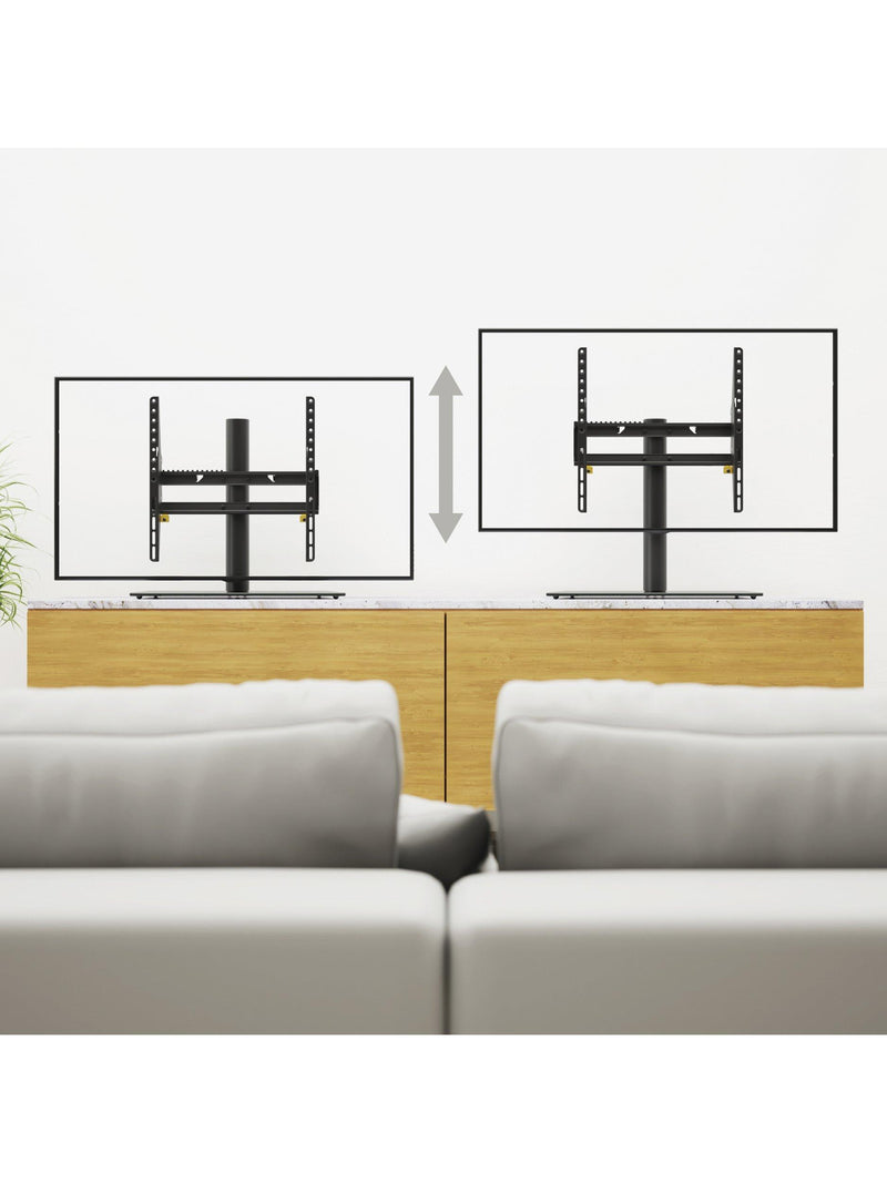 AVF adjustable TV stand for 32-60 inch TVs, black - British brand