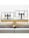 AVF adjustable TV stand for 32-60 inch TVs, black - British brand