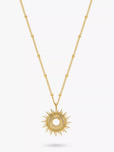 John Lewis Estella Bartlett Full Starburst Pendant Necklace Gold Fashion Necklace- Buy online at McGrocer