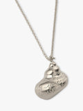 Alex Monroe sea shell pendant necklace silver, UK version