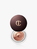 Charlotte Tilbury cream eyeshadow in rose gold - British product