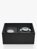 Stackers Men's Mini Watch & Cufflink Box (British brand)