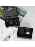 Stackers Men's Mini Watch & Cufflink Box (British brand)
