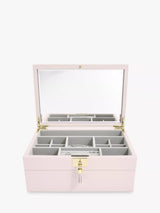 John Lewis Stackers Leather 2 Set Jewellery Box- Buy online at McGrocer