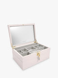 Stackers leather jewellery box 2 set, imported from the UK