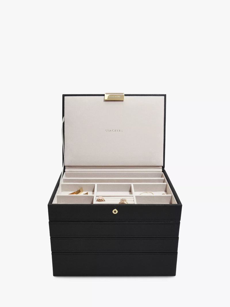Stackers 4 layer jewellery box modular storage (British brand)