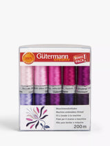 John Lewis Gütermann creativ Machine Embroidery Thread Multi 10 x 200m- Buy online at McGrocer