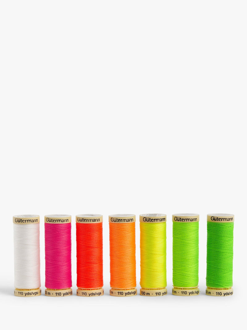 Gütermann creativ neon thread 100m pack, imported from the UK