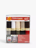 Gütermann creativ Sewing Thread Reels 100m (Pack of 10)