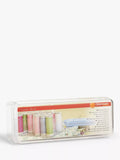 Gütermann Creativ 27 reel sewing storage box clear plastic, UK version
