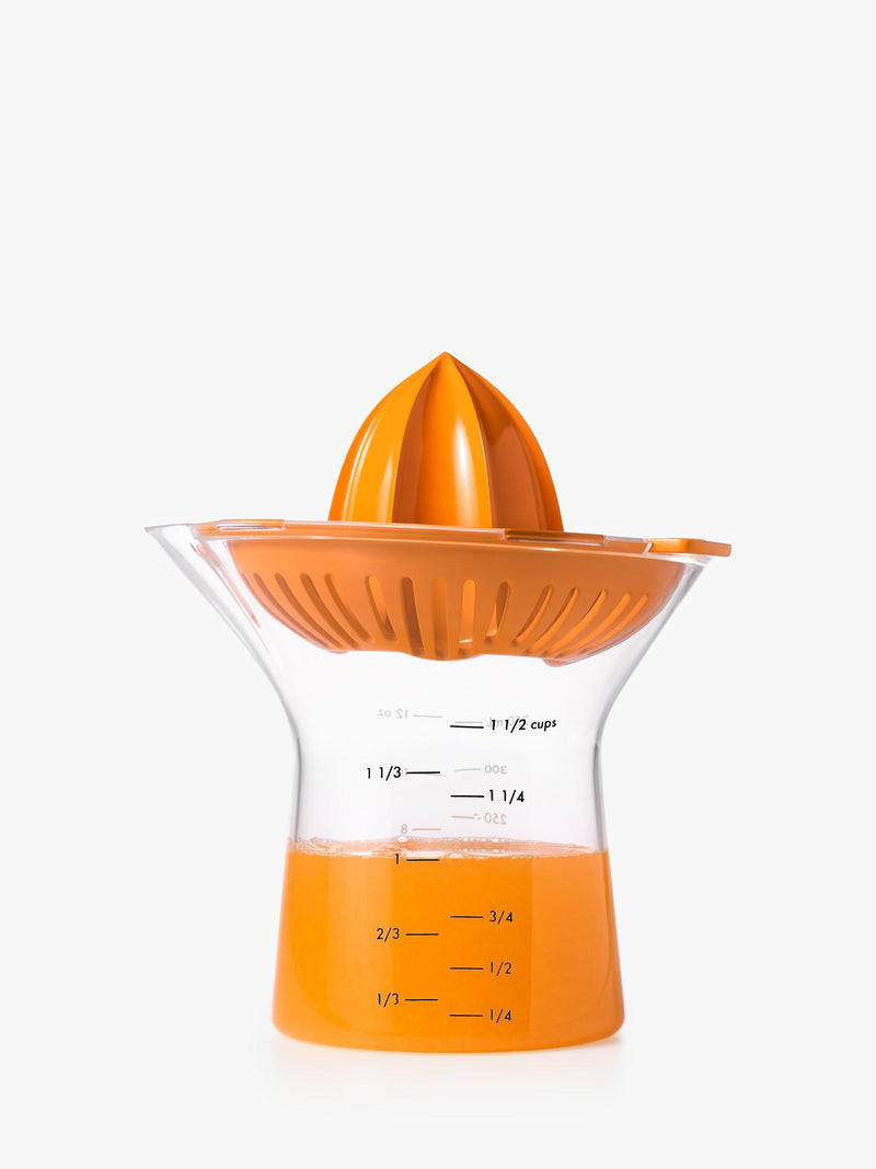 OXO 2-in-1 Citrus Reamer and Juicer with Strainers, 350ml, imported from the UK