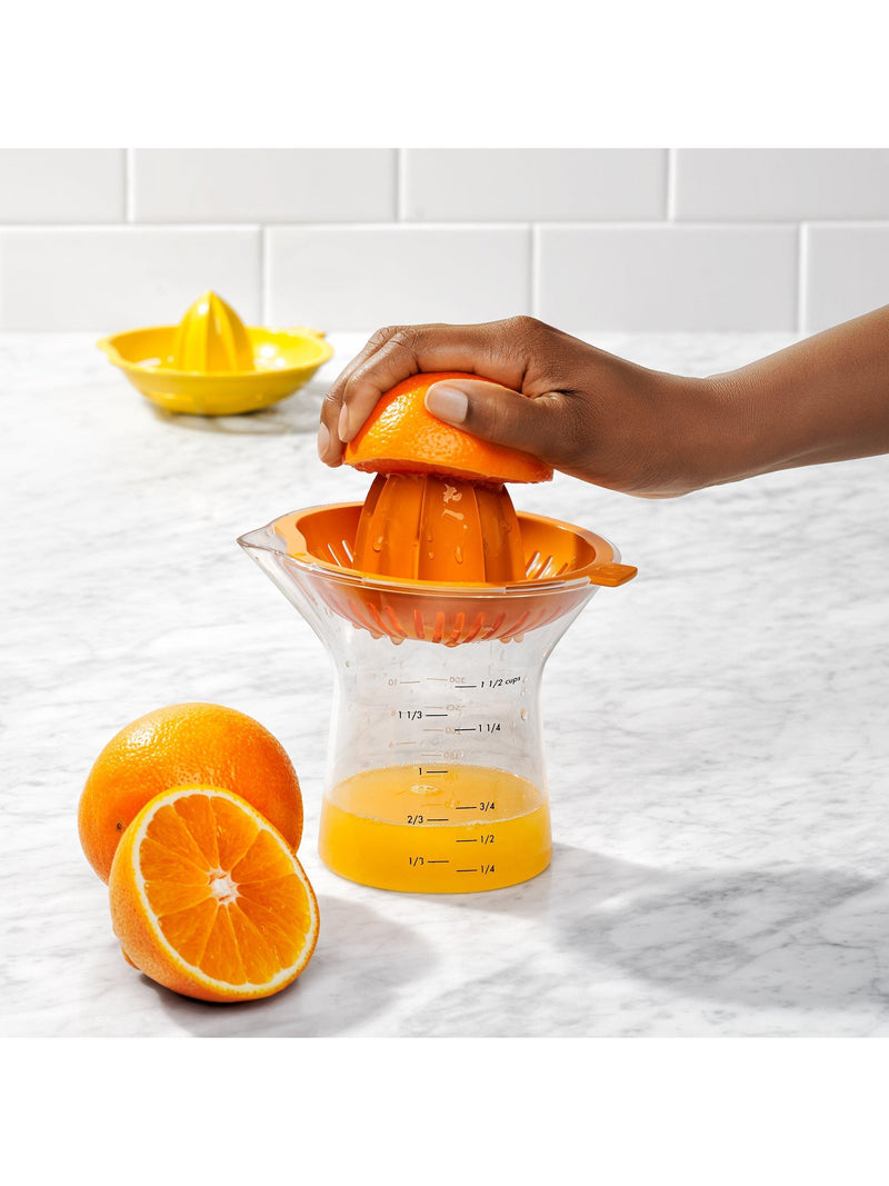 OXO 2-in-1 Citrus Reamer and Juicer with Strainers, 350ml, imported from the UK
