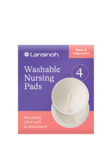 John Lewis Lansinoh Washable Nursing Pads Pack of 4- Buy online at McGrocer