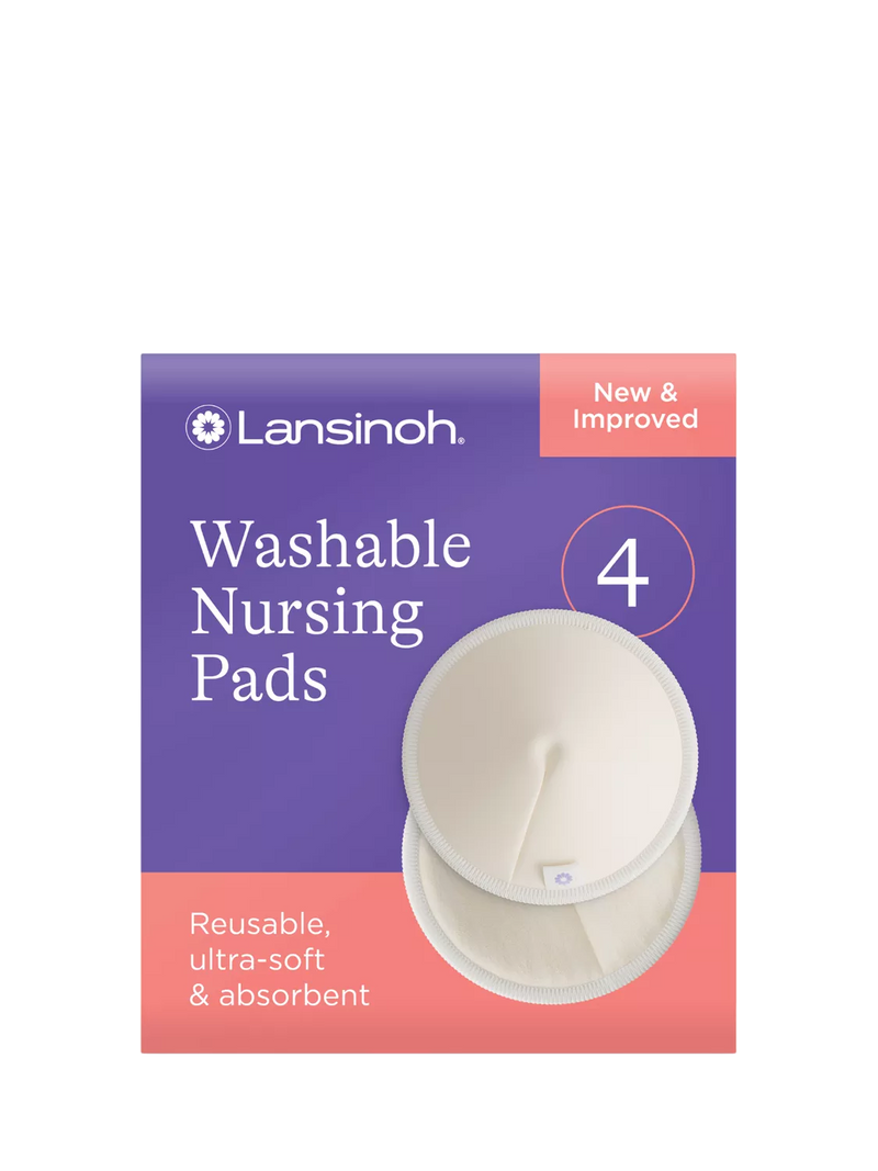 Lansinoh washable nursing pads pack of 4, UK version
