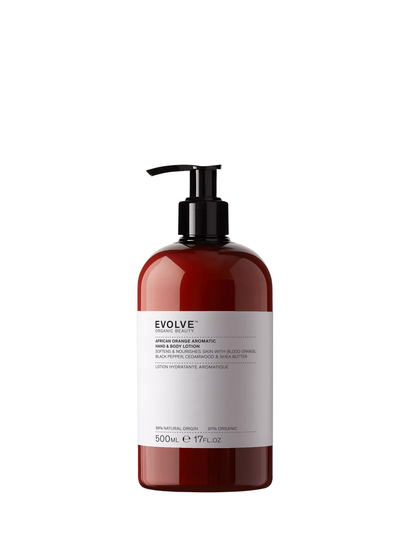 Evolve Organic Beauty African Orange Aromatic Lotion 500ml (British brand)