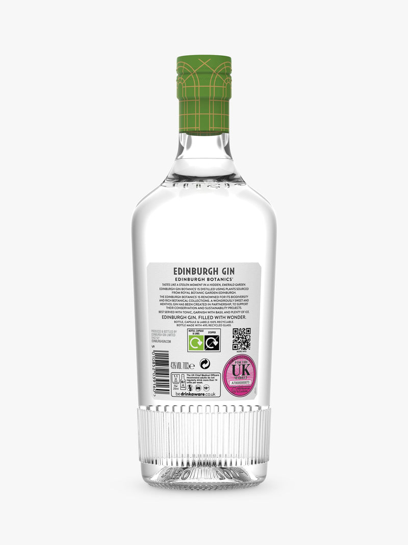 Edinburgh Gin Botanics' Gin 70cl - British product