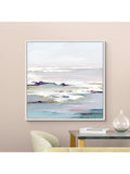 John Lewis framed canvas print Purple Tides II 106x106cm - British product