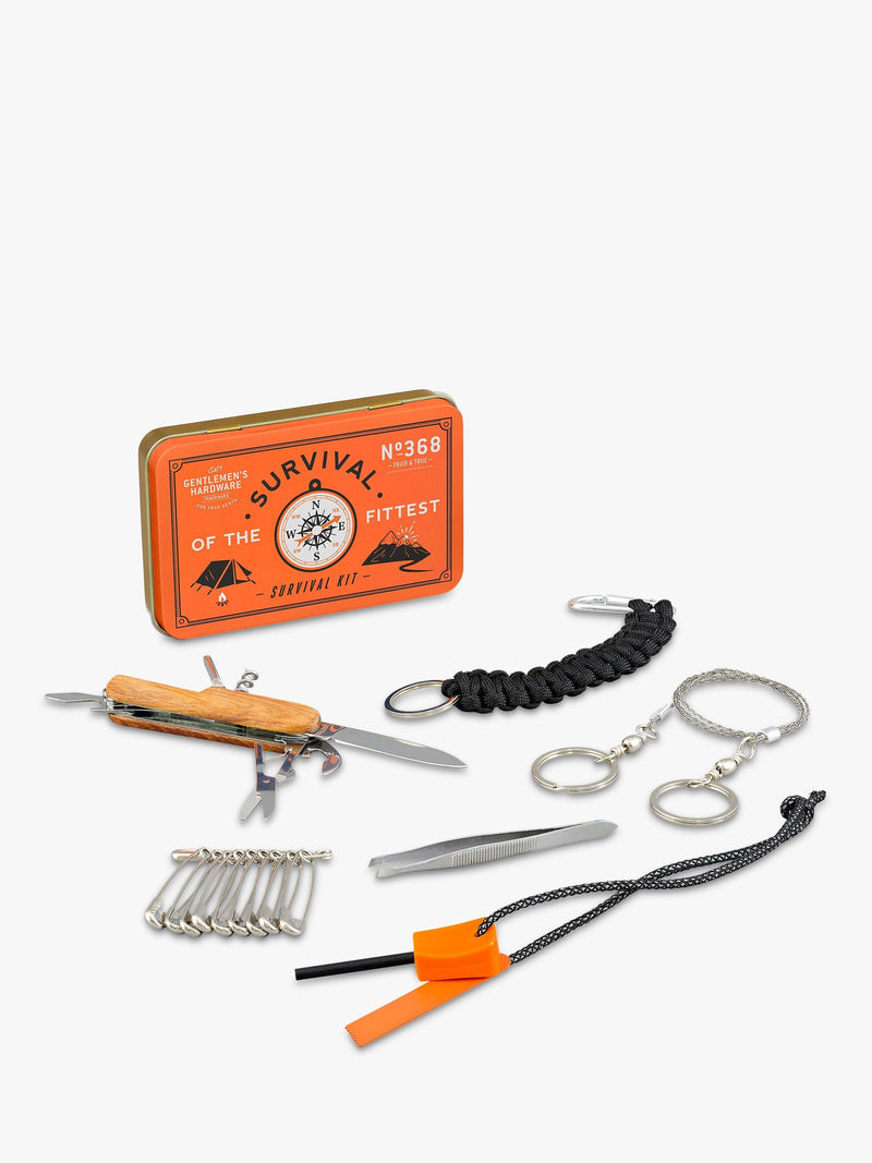 Gentlemen's Hardware Camping Survival Kit, UK version