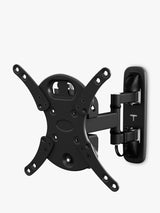 John Lewis AVF JLP204 Multi Position TV Wall Mount for TVs up to 43 inch, for Solid & Stud Walls, Black- Buy online at McGrocer
