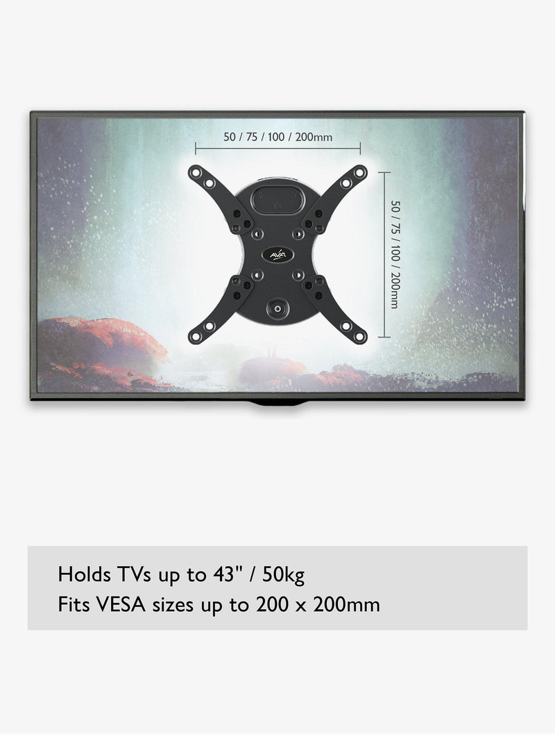 AVF flat wall mount JLP200 43 inch (British brand)