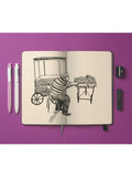Moleskine Art Sketchbook Black Large - British product