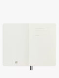 Moleskine large ruled soft cover notebook black, imported from the UK