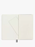 Moleskine large ruled soft cover notebook black, imported from the UK