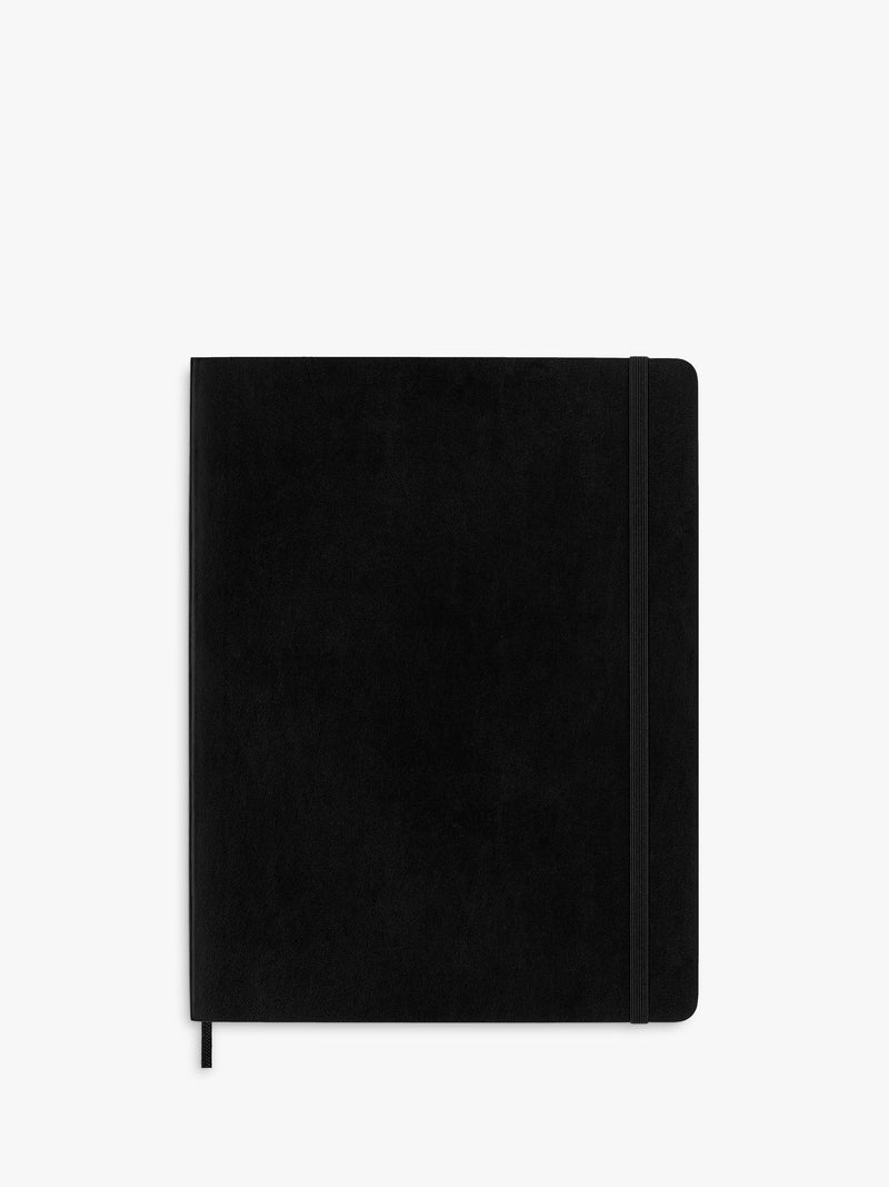 Moleskine extra large dotted soft cover notebook black - British product