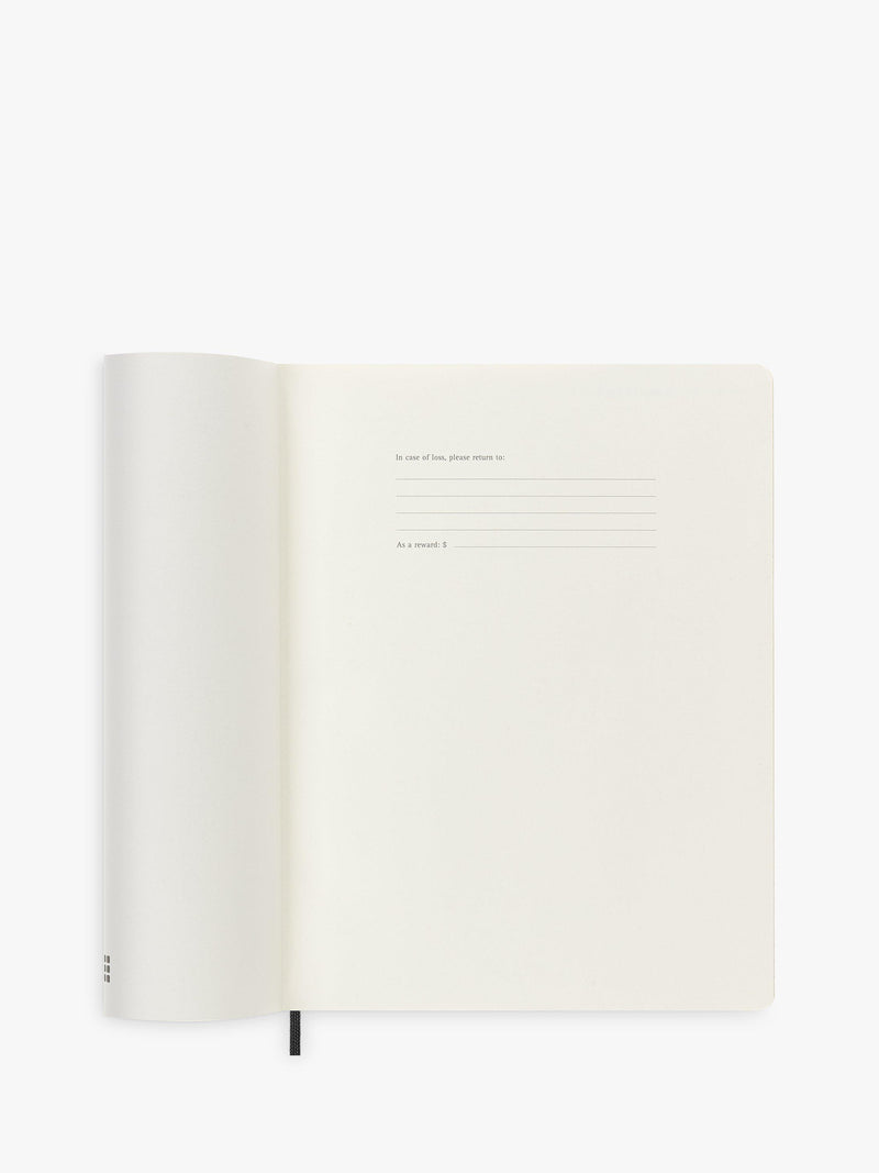 Moleskine Pro Extra Large Notebook black, imported from the UK
