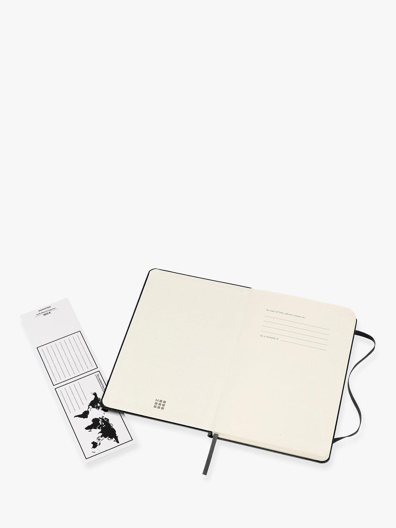 Moleskine medium hardcover plain notebook, UK version
