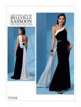 John Lewis Vogue Women's Gown Sewing Pattern 1616- Buy online at McGrocer