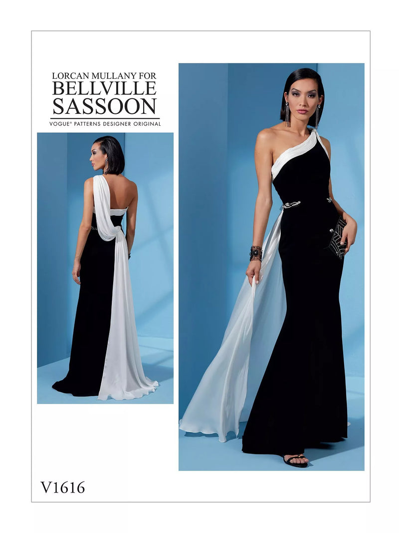 Vogue women's gown sewing pattern 1616 (British brand)