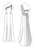 Vogue women's gown sewing pattern 1616 (British brand)