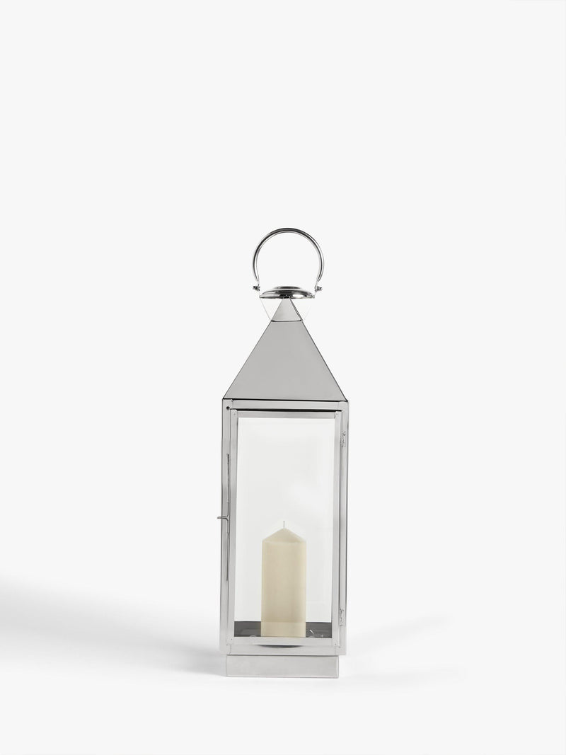John Lewis square lantern candle holder H65 cm, imported from the UK