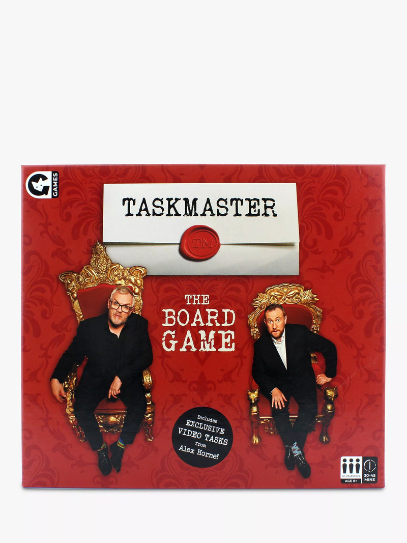 Ginger Fox Taskmaster board game based on the UK TV show, UK version