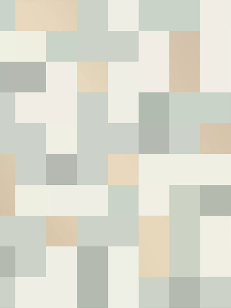 Terence Conran Alby Squares wallpaper 10m x 52cm (British brand)
