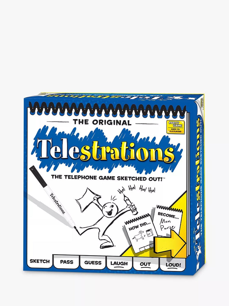 Asmodee Telestrations Party Game Box Set (British brand)