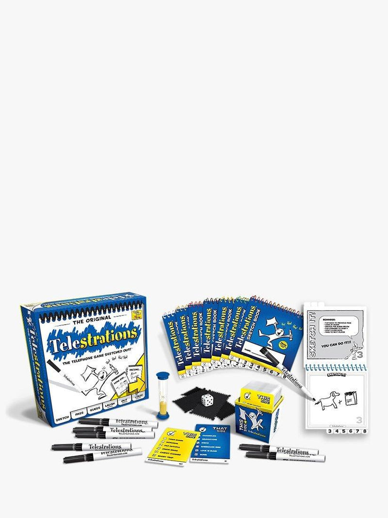Asmodee Telestrations Party Game Box Set (British brand)