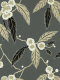 Harlequin Coppice floral leaf pattern wide wallpaper, UK version