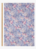 John Kaldor large floral print fabric in lilac - British product