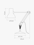 Anglepoise Paul Smith Type 75 Mini desk lamp, imported from the UK