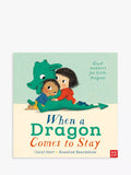 Children's book about dragon and toddler manners - British product