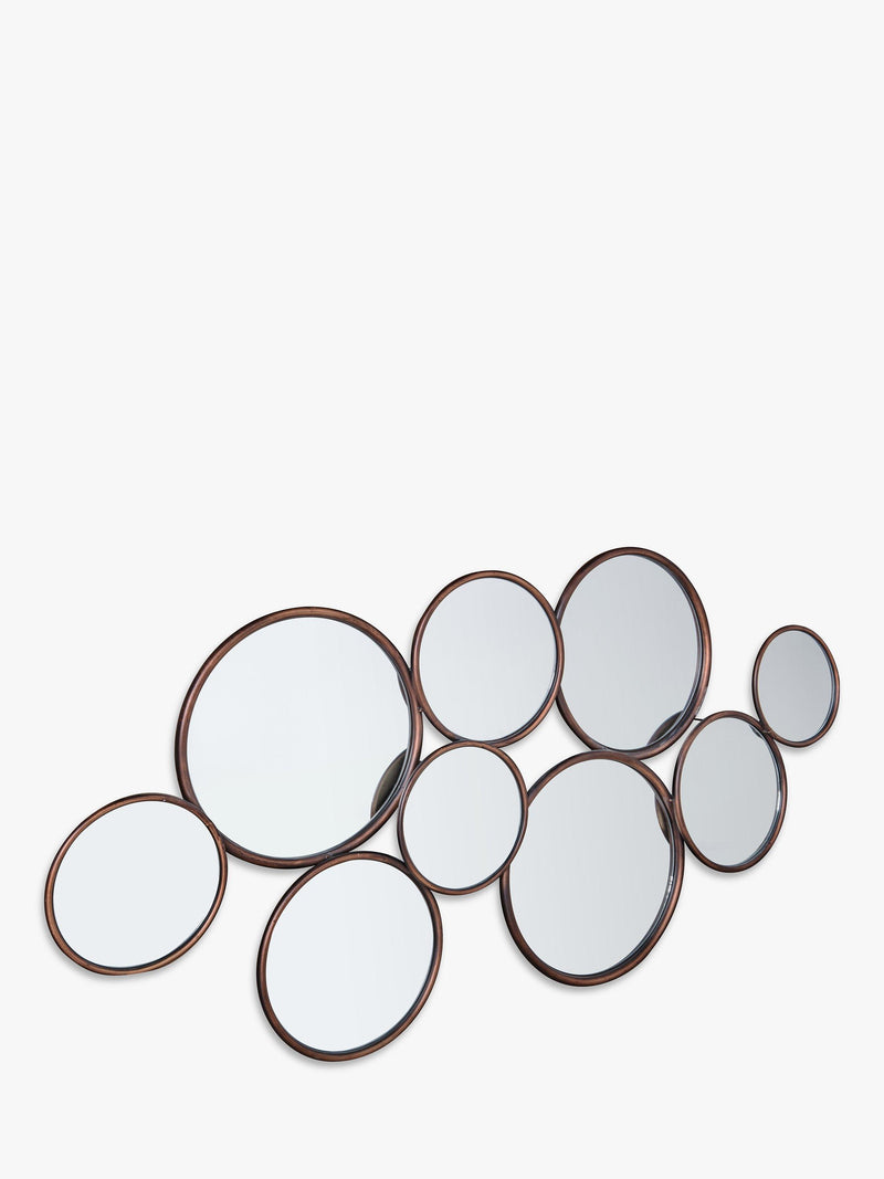 Gallery Direct wall mirror copper finish 121x58.5cm, UK version