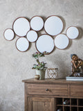 Gallery Direct wall mirror copper finish 121x58.5cm, UK version