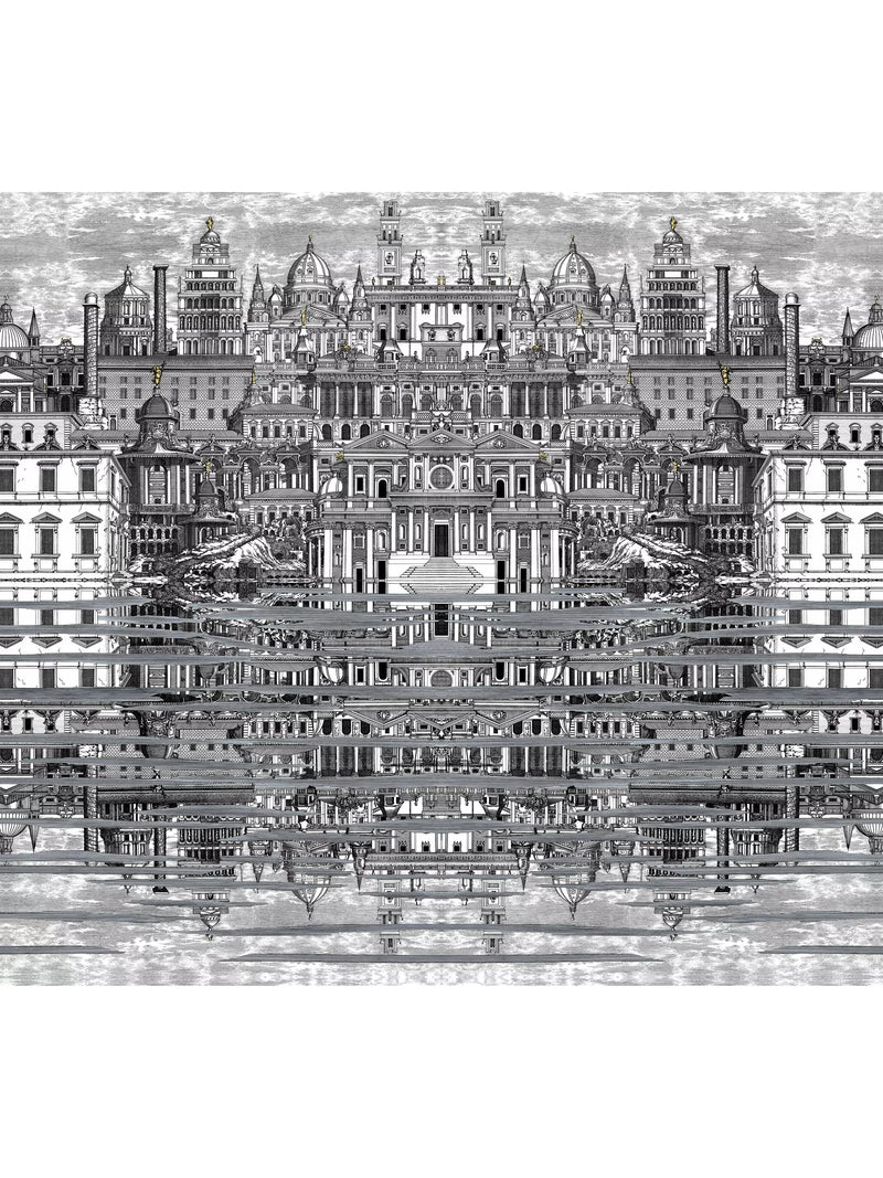 Cole & Son Riflesso wallpaper panel 127.5x140cm (British brand)