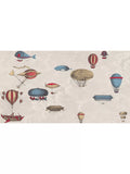 Cole & Son Macchine Volanti wallpaper set two rolls - British product