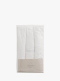 John Lewis cotton fitted cot sheets pack of 3 60x120cm white (British brand)