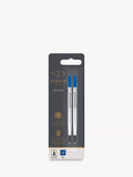 Parker Quink rollerball ink refills blue medium pack of 2 - British product